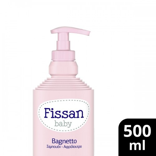 FISSAN BABY BAGNETTO ΒΡΕΦΙΚΟ ΣΑΜΠΟΥΑΝ & ΑΦΡΟΛΟΥΤΡΟ 500ml