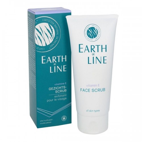 EARTH LINE VITAMIN E FACE SCRUB 100ML