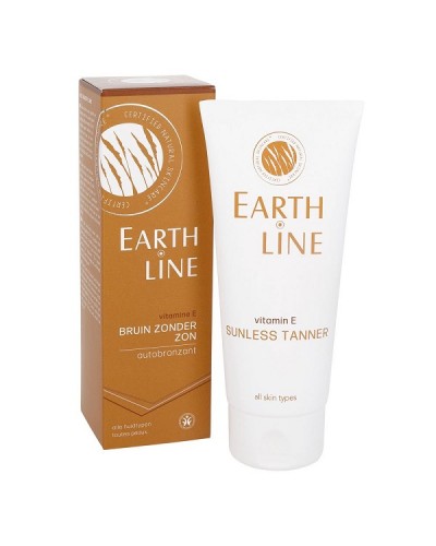 EARTH LINE VITAMIN E SUNLESS TANNER 100ML