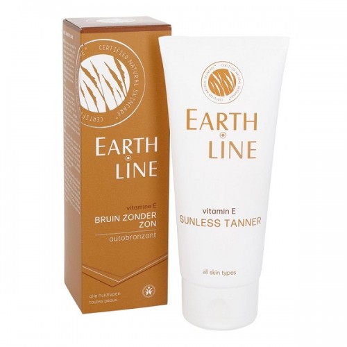 EARTH LINE VITAMIN E SUNLESS TANNER 100ML