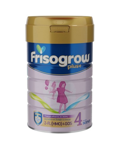 FRISOGROW 4 PLUS+ ΡΟΦΗΜΑ ΓΑΛΑΚΤΟΣ ΣΕ ΣΚΟΝΗ ΓΙΑ ΠΑΙΔΙΑ ΗΛΙΚΙΑΣ 3 ΕΤΩΝ ΚΑΙ ΑΝΩ 400GR