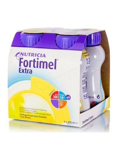 NUTRICIA FORTIMEL EXTRA VANILIA 4X200ML