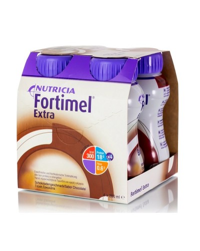 NUTRICIA FORTIMEL EXTRA CHOCOLATE 4X200ML