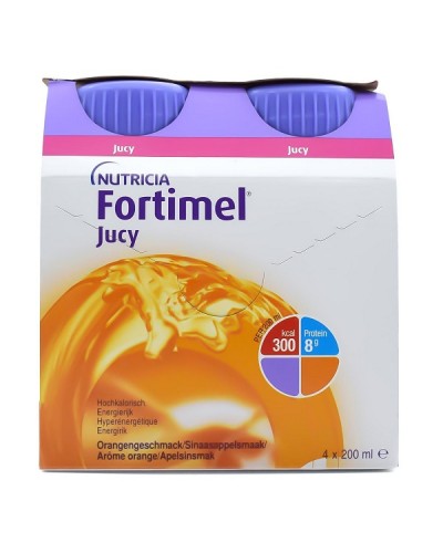 NUTRICIA FORTIMEL JUCY ORANGE 4X200ML