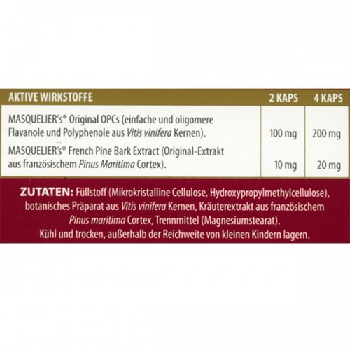 MASQUELIERS ANTHOGENOL 30CAPS