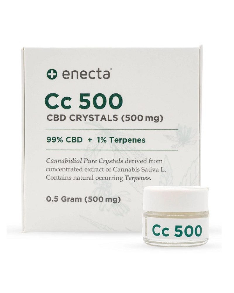 ENECTA CC500 CBD CRYSTALS 500MG 0,5GR