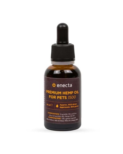 ENECTA PREMIUM HEMP OIL FOR PETS 1500MG 30ML