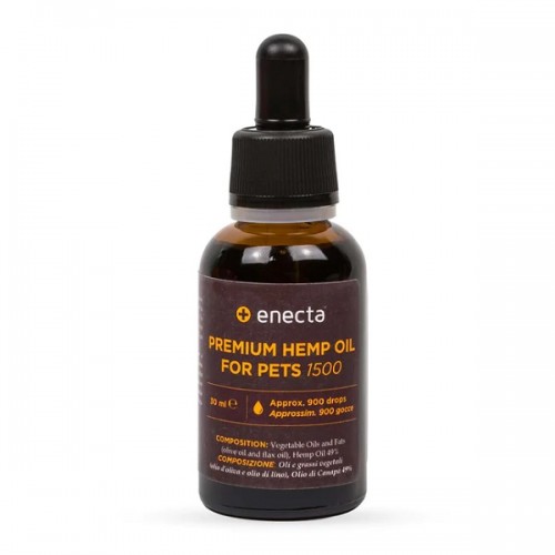 ENECTA PREMIUM HEMP OIL FOR PETS 1500MG 30ML