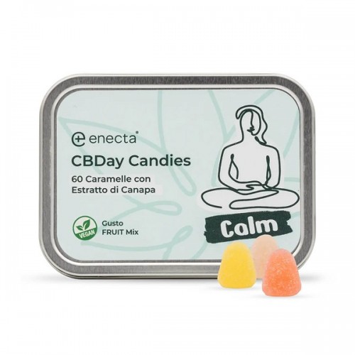 ENECTA CBDAY CANDIES "CALM" 60 ζελεδάκια