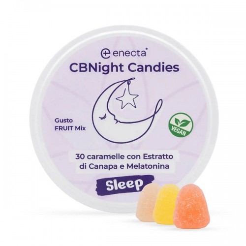 ENECTA CBNIGHT CANDIES "SLEEP" 30 ζελεδάκια