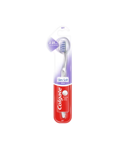 COLGATE ΟΔΟΝΤΟΒΟΥΡΤΣΑ SLIM SOFT WHITE 1τμχ ΣΕ ΔΙΑΦΟΡΑ ΧΡΩΜΑΤΑ