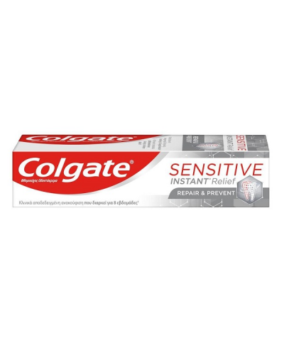 COLGATE SENSITIVE INSTANT RELIEF REPAIR & PREVENT ΟΔΟΝΤΟΚΡΕΜΑ ΓΙΑ ΑΝΑΔΟΜΗΣΗ & ΠΡΟΛΗΨΗ 75ML