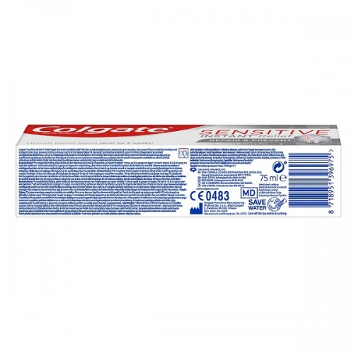 COLGATE SENSITIVE INSTANT RELIEF REPAIR & PREVENT ΟΔΟΝΤΟΚΡΕΜΑ ΓΙΑ ΑΝΑΔΟΜΗΣΗ & ΠΡΟΛΗΨΗ 75ML