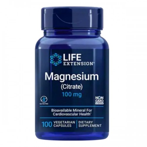 LIFE EXTENSION MAGNESIUM (CITRATE) 100MG 100 VEG. CAPS