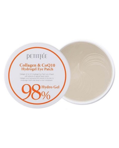 PETITFEE COLLAGEN & COQ10 HYDROGEL EYE PATCHES 60PCS