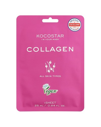 KOCOSTAR COLLAGEN FACE MASK 1τμχ