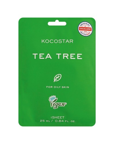 KOCOSTAR TEA TREE FACE MASK 1τμχ