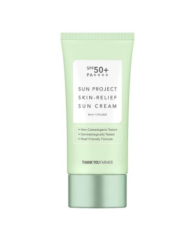 THANK YOU FARMER SUN PROJECT SKIN RELIEF SUN CREAM SPF50+ 50ML