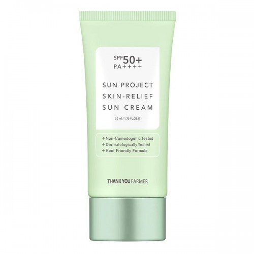 THANK YOU FARMER SUN PROJECT SKIN RELIEF SUN CREAM SPF50+ 50ML