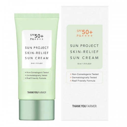 THANK YOU FARMER SUN PROJECT SKIN RELIEF SUN CREAM SPF50+ 50ML