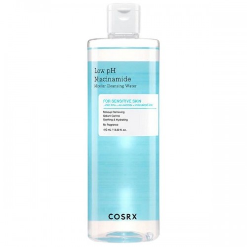 COSRX LOW PH NIACINAMIDE MICELLAR CLEANSIND WATER 400ml COSRX LOW PH NIACINAMIDE MICELLAR CLEANSIND WATER 400ml