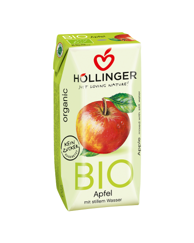 HOLLINGER ΧΥΜΟΣ ΜΗΛΟ ΧΩΡΙΣ ΖΑΧΑΡΗ BIO 200ML