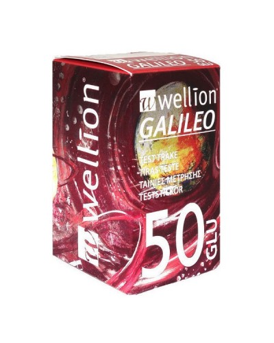 WELLION GALILEO ΤΑΙΝΙΕΣ ΜΕΤΡΗΣΗΣ ΣΑΚΧΑΡΟΥ 50 ΤΑΙΝΙΕΣ