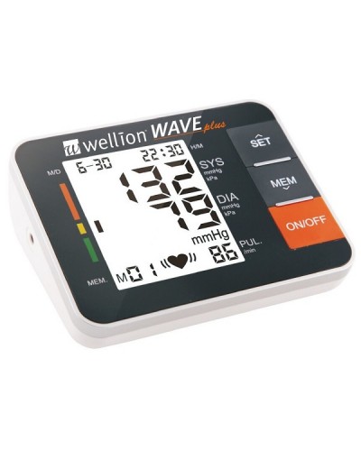 WELLION WAVE PLUS BLOOD PRESSURE MONITOR ΗΛΕΚΤΡΟΝΙΚΟ ΠΙΕΣΟΜΕΤΡΟ ΜΠΡΑΤΣΟΥ