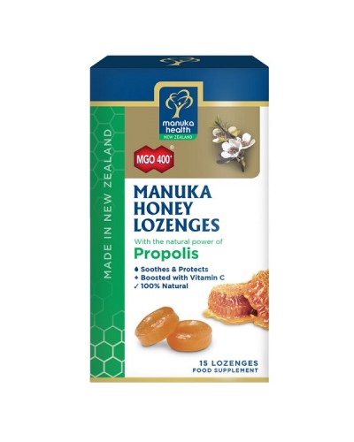 MANUKA HEALTH ΦΥΣΙΚΕΣ ΚΑΡΑΜΕΛΕΣ ΜΕ ΜΕΛΙ MANUKA MGO400 & ΠΡΟΠΟΛΗ 65GR