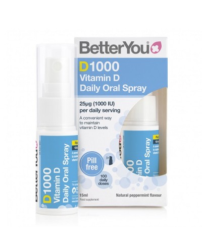 BETTER YOU D1000 VITAMIN D ORAL SPRAY 15ML 100 ΨΕΚΑΣΜΟΙ