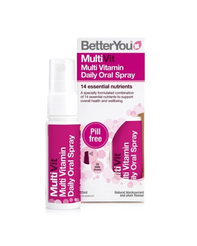 BETTER YOU MULTIVITAMIN ORAL SPRAY 25ML 160 ΨΕΚΑΣΜΟΙ