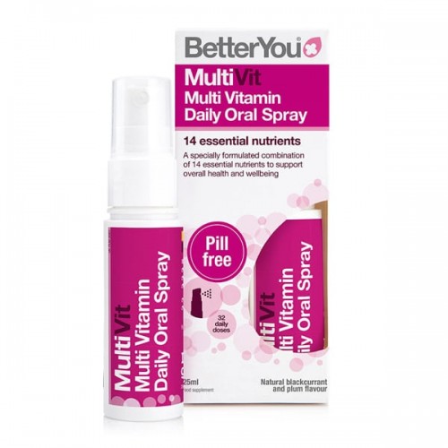 BETTER YOU MULTIVITAMIN ORAL SPRAY 25ML 160 ΨΕΚΑΣΜΟΙ