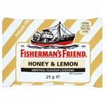 FISHERMAN'S FRIEND HONEY & LEMON ΚΑΡΑΜΕΛΕΣ ΓΙΑ ΤΟΝ ΠΟΝΟΛΑΙΜΟ ΜΕ ΜΕΛΙ & ΛΕΜΟΝΙ ΧΩΡΙΣ ΖΑΧΑΡΗ 25GR