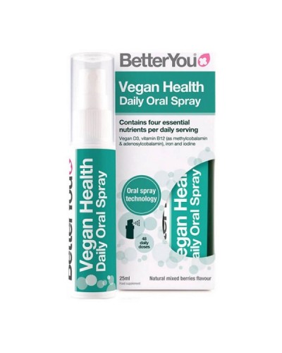 BETTER YOU VEGAN HEALTH ORAL SPRAY 25ML 192 ΨΕΚΑΣΝΜΟΙ