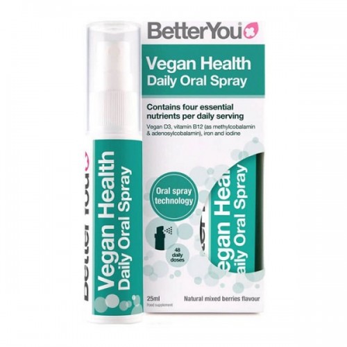 BETTER YOU VEGAN HEALTH ORAL SPRAY 25ML 192 ΨΕΚΑΣΝΜΟΙ