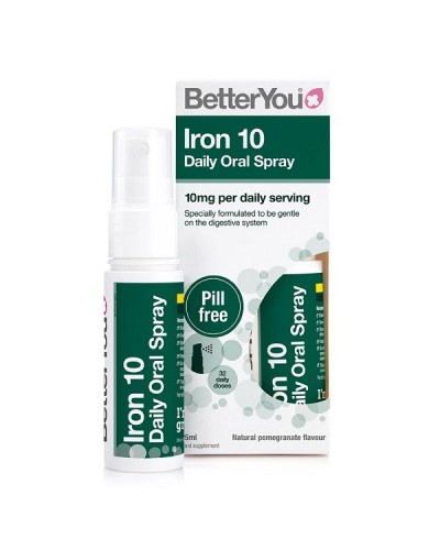 BETTER YOU IRON 10 ORAL SPRAY 10MG 25ML 128 ΨΕΚΑΣΜΟΙ