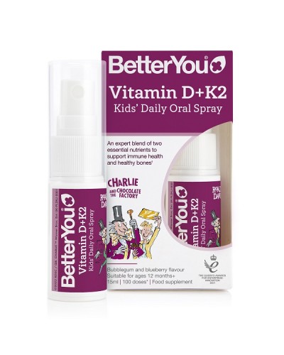 BETTER YOU D3+K2 KIDS ORAL SPRAY 15ML  100 ΨΕΚΑΣΜΟΙ