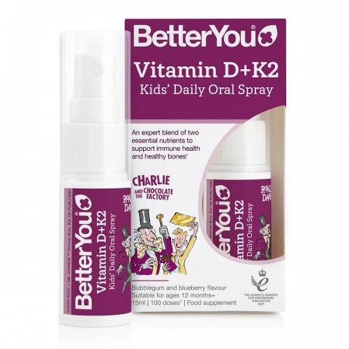 BETTER YOU D3+K2 KIDS ORAL SPRAY 15ML  100 ΨΕΚΑΣΜΟΙ