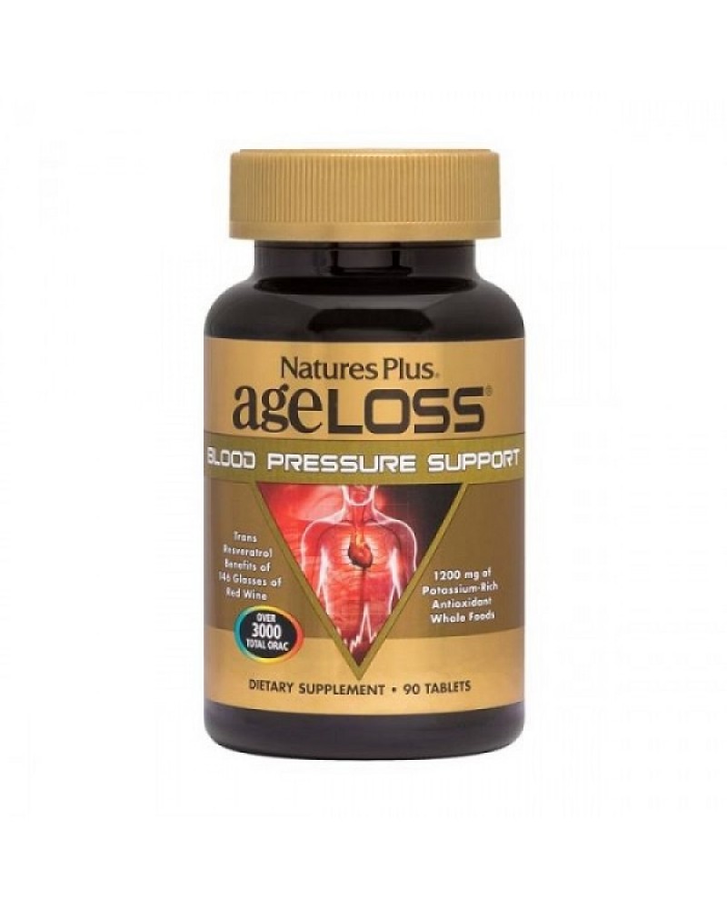 NATURES PLUS AGELOSS BLOOD PRESSURE 90TABS