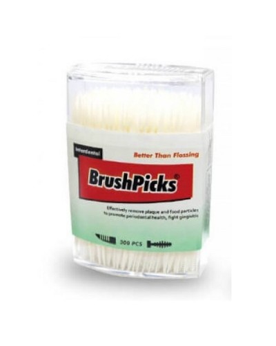 BRUSHPICK 300 ΤΕΜΑΧΙΑ ΟΔΟΝΤΟΓΛΥΦΙΔΑ Κ ΜΕΣΟΔΟΝΤΙΟ