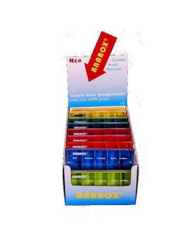 ANABOX ΗΜΕΡΗΣΙΑ ΘΗΚΗ ΧΑΠΙΩΝ 5 ΘΕΣΕΩΝ