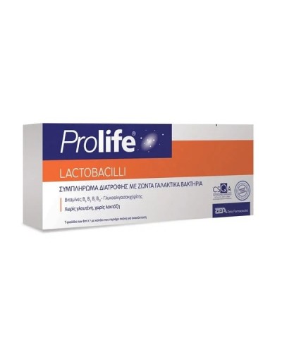 PROLIFE LACTOBACILLI 7VIALS X 8ML & ΔΩΡΟ PROLIFE 24 CHEW.TABS