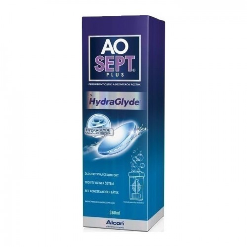 ALCON AOSEPT PLUS  HydraGlyde BOTTLE 360 ML