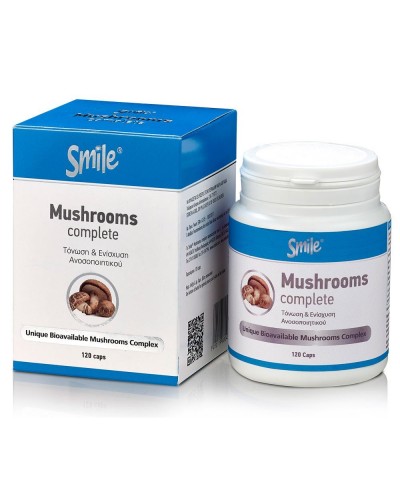 SMILE MUSHROOMS COMPLETE 120 CAPS