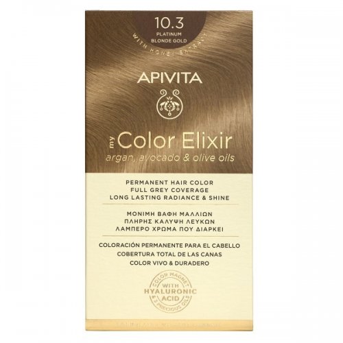 APIVITA MY COLOR ELIXIR No 10.3 Κατάξανθο Χρυσό 50&75ml