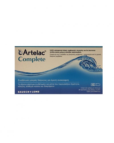 BAUSCH & LOMB ARTELAC COMPLETE 30