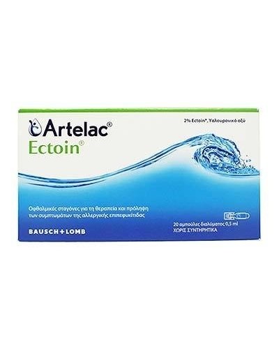 BAUSCH & LOMB ARTELAC ECTOIN 20 X 0.5ML