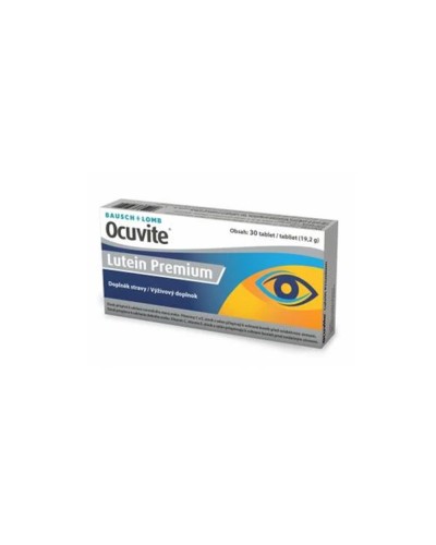 Bausch & Lomb Ocuvite Lutein Premium Συμπλήρωμα Διατροφής Για Την Υγεία Των Ματιών 30Tabs