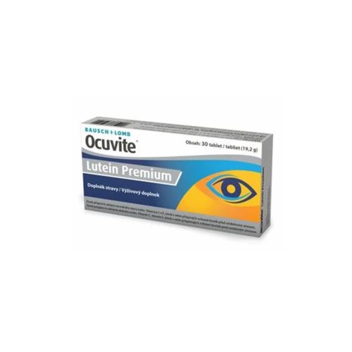 Bausch & Lomb Ocuvite Lutein Premium Συμπλήρωμα Διατροφής Για Την Υγεία Των Ματιών 30Tabs