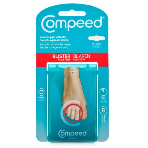 COMPEED ΕΠΙΘΕΜΑΤΑ ΓΙΑ ΦΟΥΣΚΑΛΕΣ ΣΤΑ ΔΑΚΤΥΛΑ ΤΩΝ ΠΟΔΙΩΝ 8ΤΕΜ